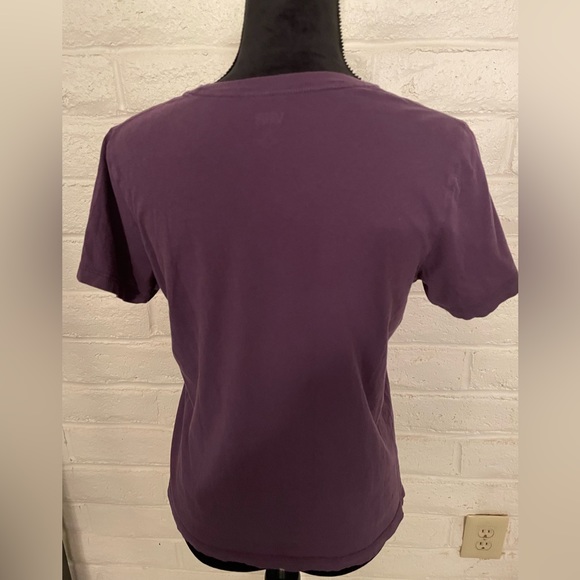 Vans Purple Short Sleeved T-shirt, Size L - Picture 2 of 4